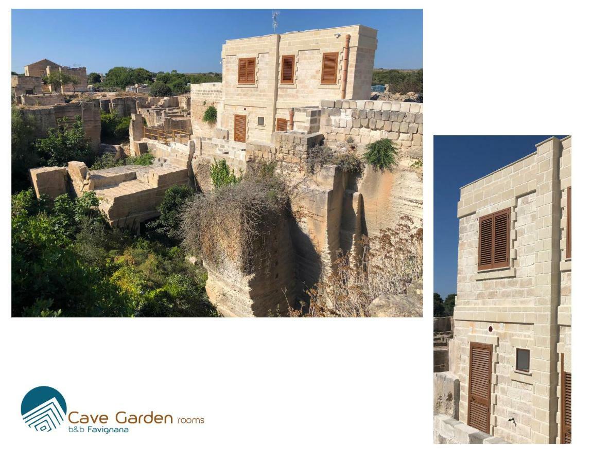 Cave Garden Rooms Favignana Exterior foto